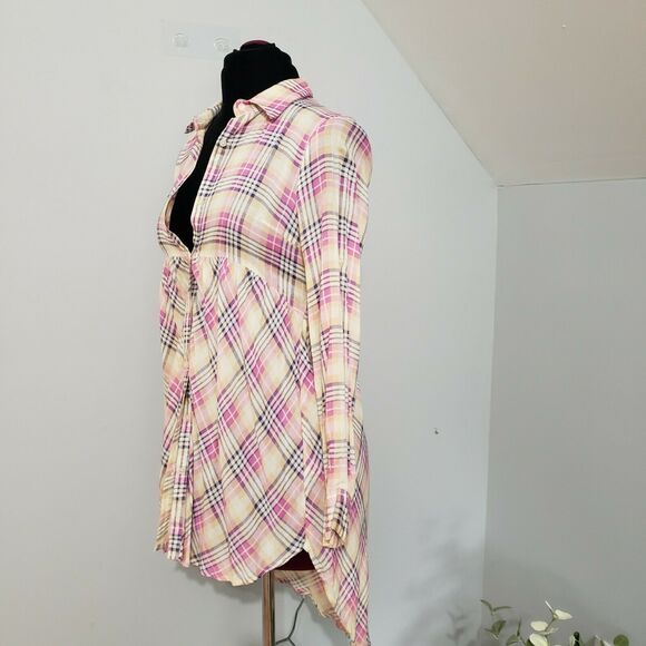 NWT Umgee V Neck Hi Low Tunic Top Size Small - Picture 4 of 11